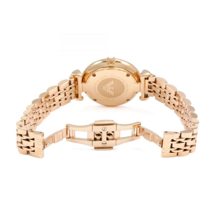 Emporio Armani Ladies Rose Gold Watch - AR1909 - Image 2